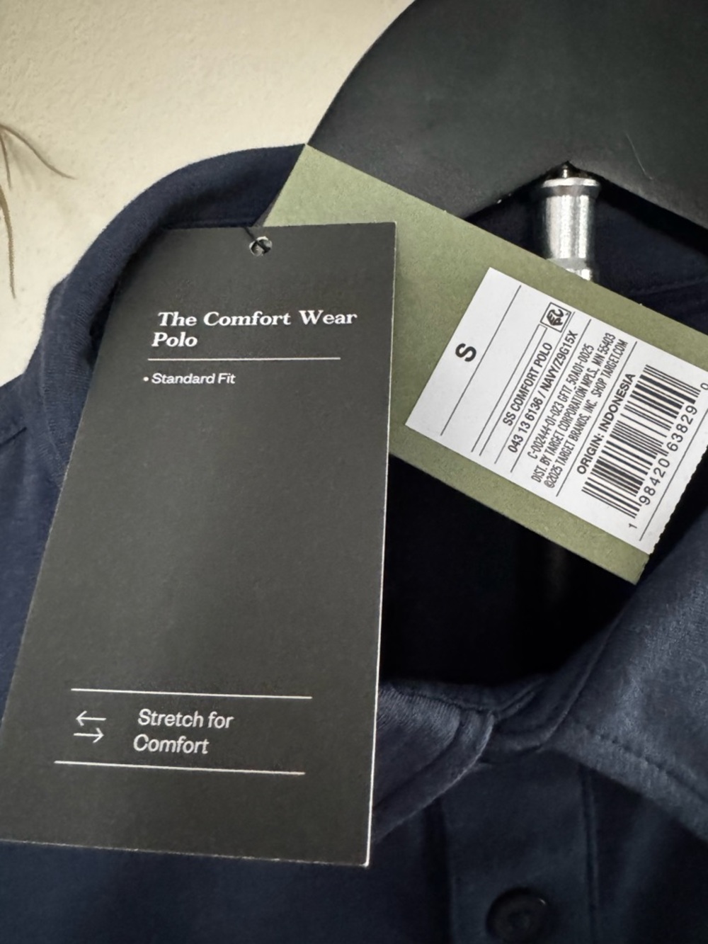 Goodfellow & Co Navy Blue Short-Sleeve‎ Polo - Picture 3 of 3